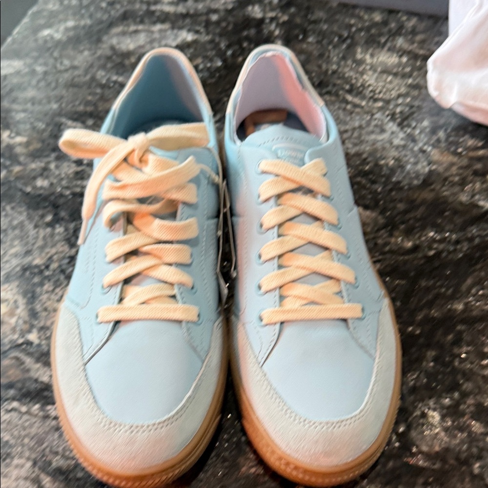 Zara Kids Shoes in Light Blue and Beige